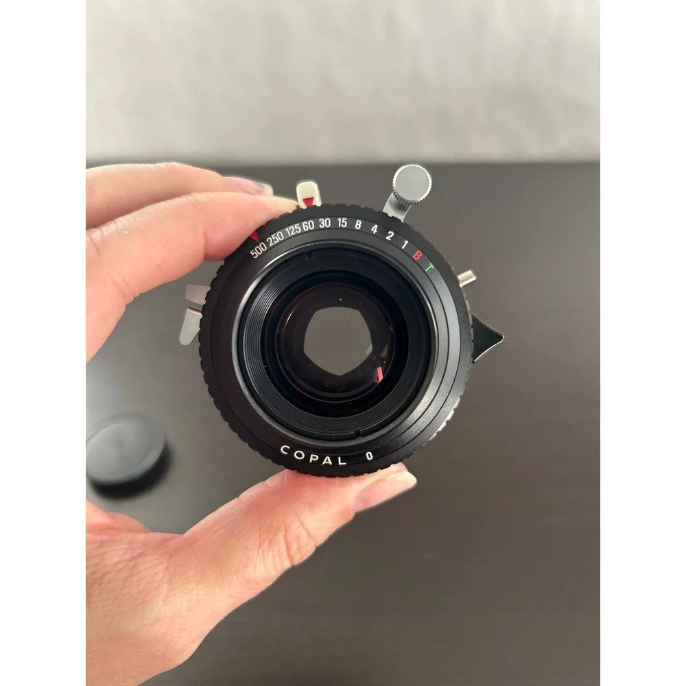 Caltar II-N 135mm f/5.6 MC Lens in Copal 0 Shutter Made in Germany Rodenstock